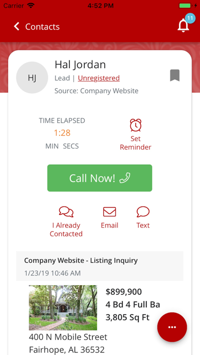 RED CRM screenshot 4