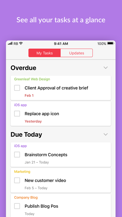 Redbooth screenshot 5