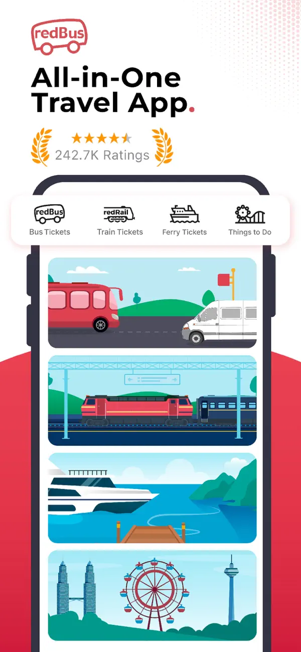 redBus: Bus, Train Booking App screenshot 6