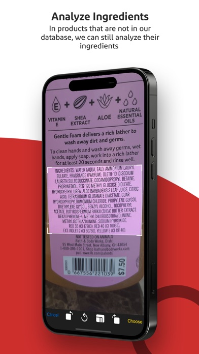 Redify: Avoid Toxic Products screenshot 1