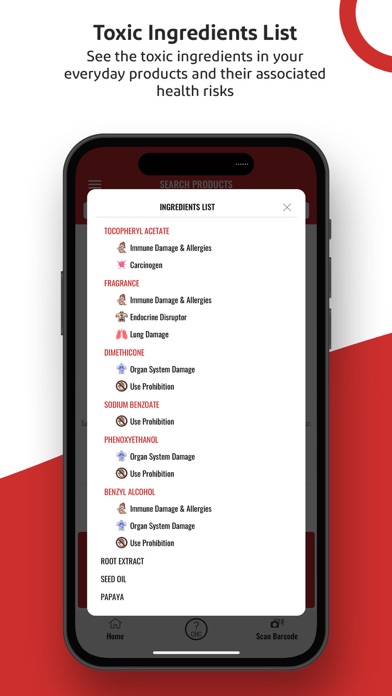 Redify: Avoid Toxic Products screenshot 3
