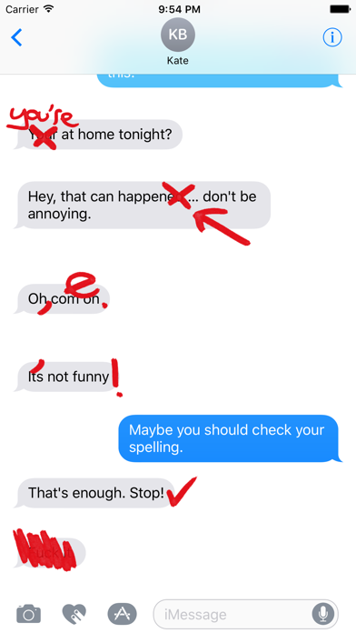 Redline – Correct the Errors in your Friends Texts screenshot 4