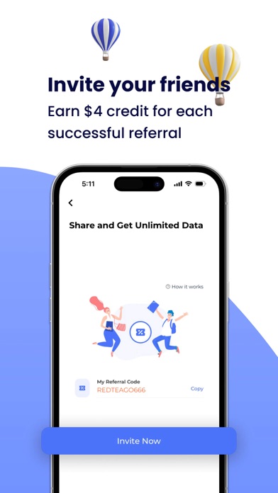 RedteaGO: eSIM Travel Internet screenshot 2