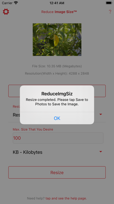 Reduce Photo Size: Compressor screenshot 3