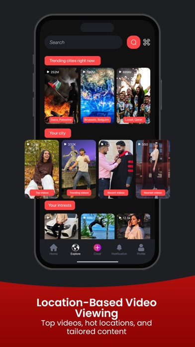 Redz: Explore content nearby screenshot 4