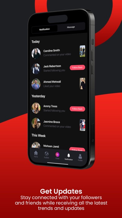 Redz: Explore content nearby screenshot 2