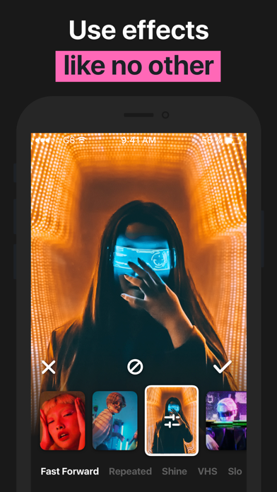 REEL - Video Editing Effects screenshot 1