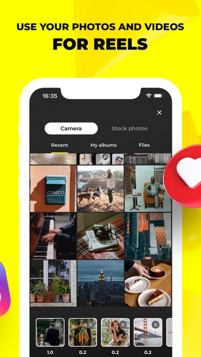 Reelsapp: reel & video editor screenshot 4