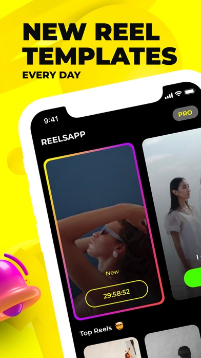 Reelsapp: reel & video editor screenshot 1