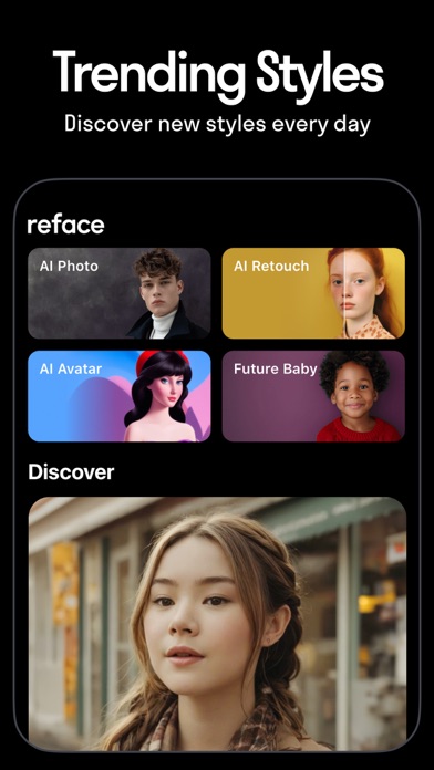 Reface: Faceswap AI Photo App screenshot 1