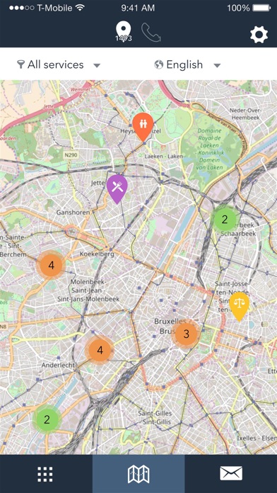 RefAid - Refugee Aid App screenshot 1