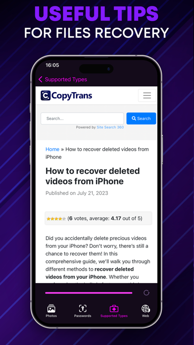 ReFile: Recovery All screenshot 1