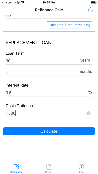 Refinance Calculator  - Calc screenshot 3