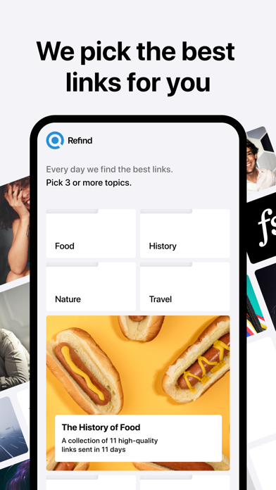 Refind – Brain food, daily screenshot 3