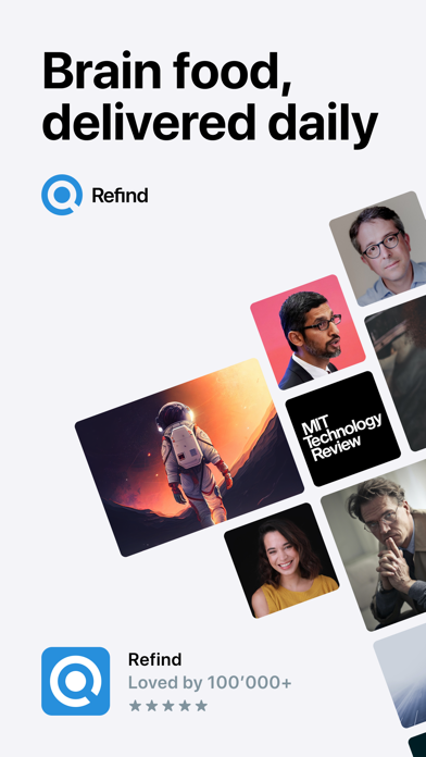 Refind – Brain food, daily screenshot 4