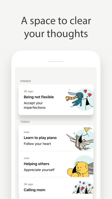 Reflect - guided daily journal screenshot 2