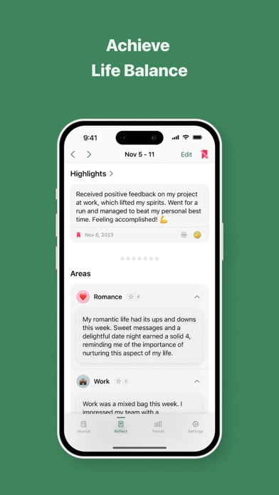 Reflect - Journal & Mood screenshot 5