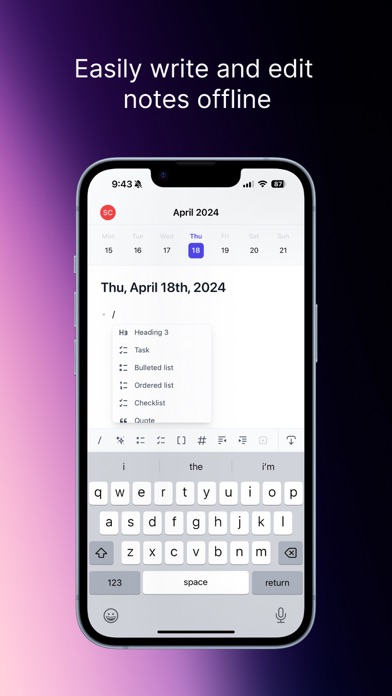 Reflect Notes screenshot 5