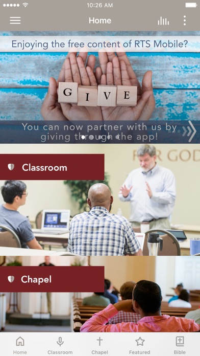 Reformed Theological Seminary screenshot 3