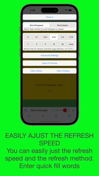 Refreshinator - Auto Refresh screenshot 3