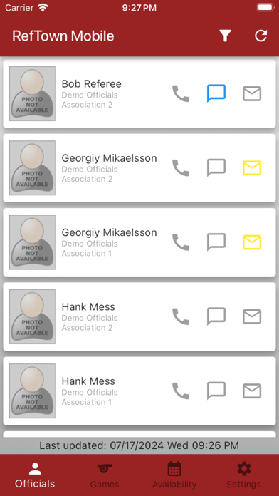 RefTown Mobile screenshot 2
