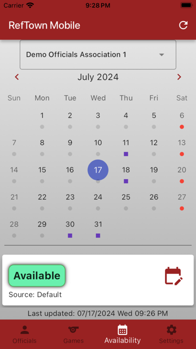 RefTown Mobile screenshot 1