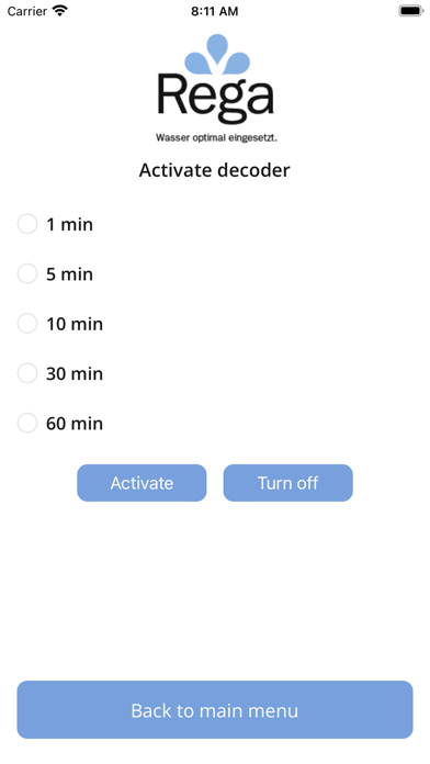 REGA Decoder screenshot 1