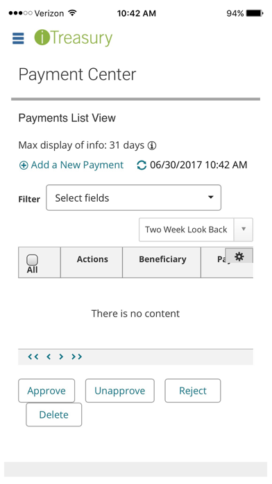 Regions iTreasury Mobile screenshot 3