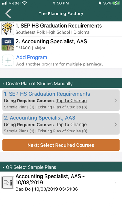 Registration & Learning System screenshot 2