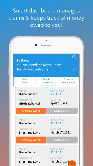 Reimbursify: File Claims Fast screenshot 1