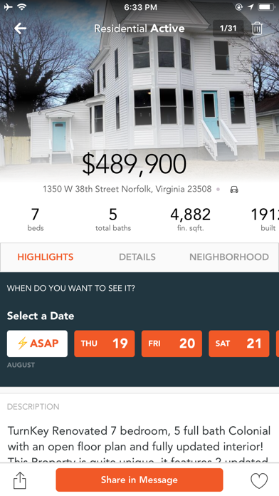 REIN Real Estate and Rentals screenshot 4