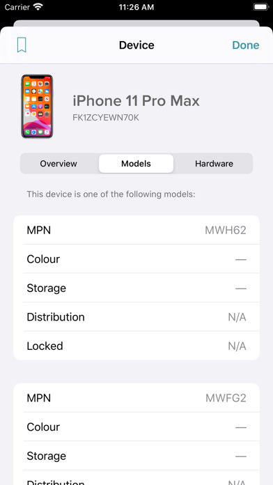 Reincubate Lookup screenshot 2