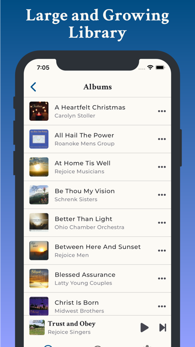 Rejoicify: Gospel Music screenshot 1