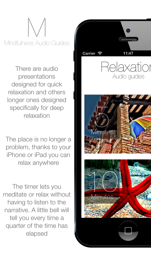 Relaxation App - Guided relaxation techniques using mindfulness and meditation screenshot 5