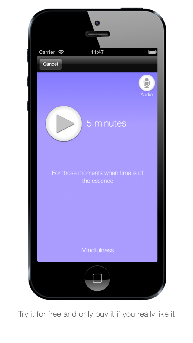 Relaxation App - Guided relaxation techniques using mindfulness and meditation screenshot 4