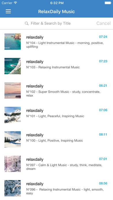 Relaxation Music Free - Calming & Meditation Music screenshot 1