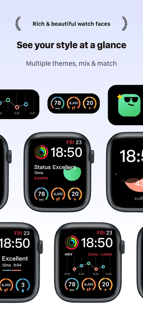 RelaxWatch: Stress&HRV Tracker screenshot 1