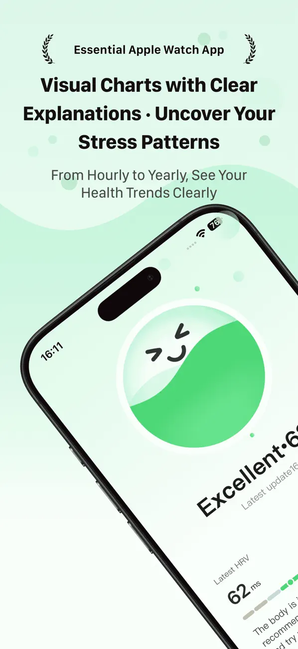 RelaxWatch: Stress&HRV Tracker screenshot 5