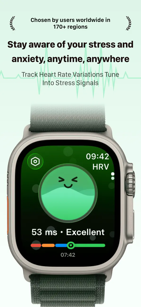 RelaxWatch: Stress&HRV Tracker screenshot 6