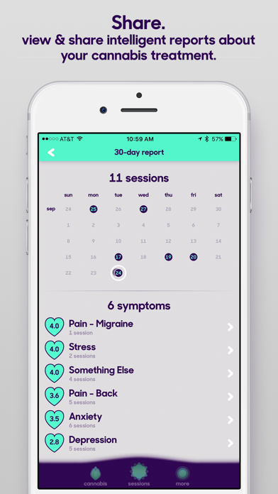 releaf app - cannabis tracking screenshot 2