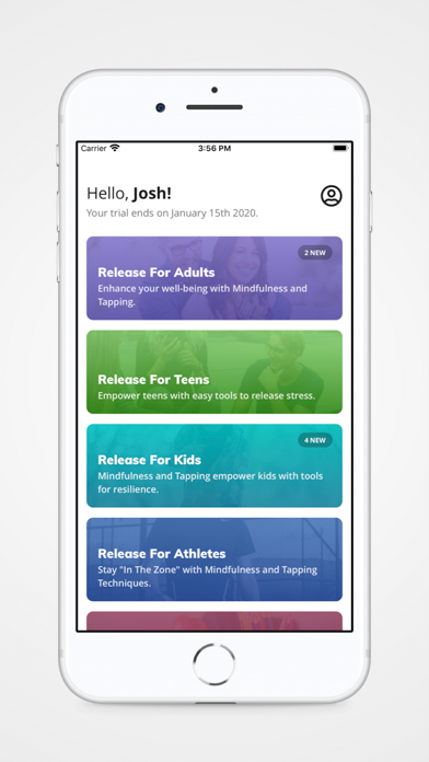 Release: Mindfulness & Tapping screenshot 6