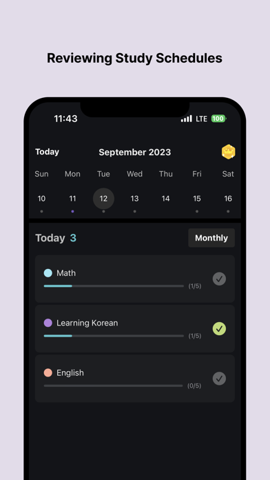 RelePlanner - Study Planner screenshot 5