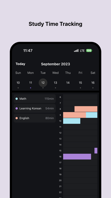 RelePlanner - Study Planner screenshot 4