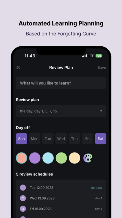 RelePlanner - Study Planner screenshot 3