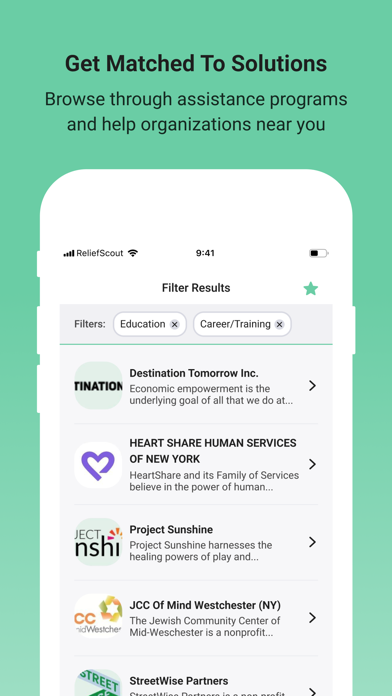 ReliefScout screenshot 2