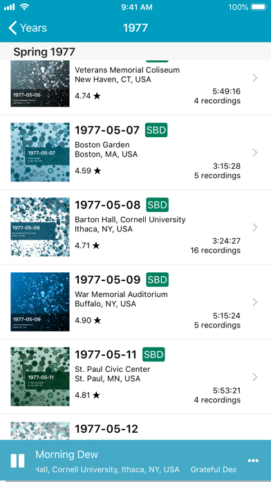 Relisten — all live music screenshot 1