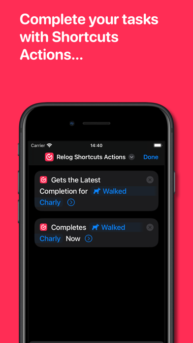 Relog: Task Logger screenshot 1