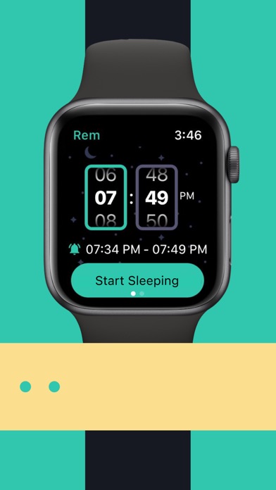 Rem: Auto Sleep Tracker Watch screenshot 1