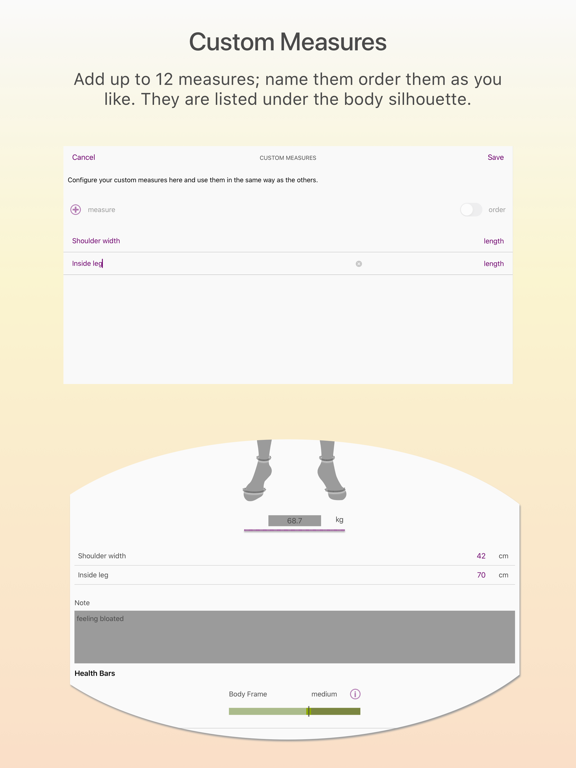 Remeasure Body screenshot 1