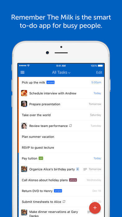 Remember The Milk: To-Do List screenshot 4